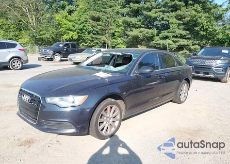 2014 Audi A6 2.0T Premium from USA, damaged, VIN WAUFFAFC1EN124205
